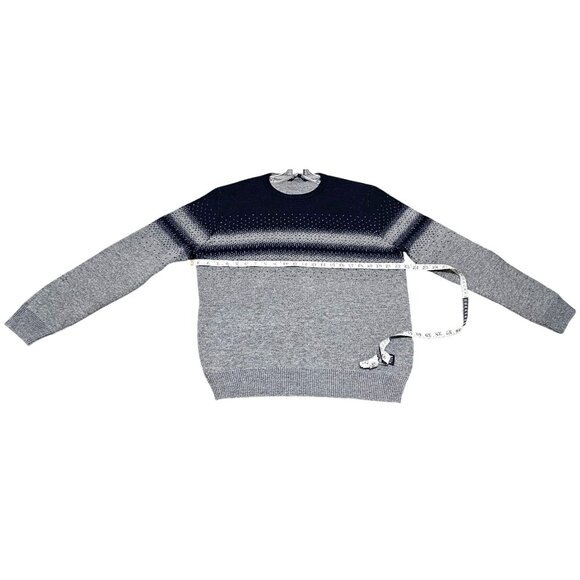 Crew Clothing Company Mens XL Grey & Navy Crew Neck Sweater - Picture 8 of 8